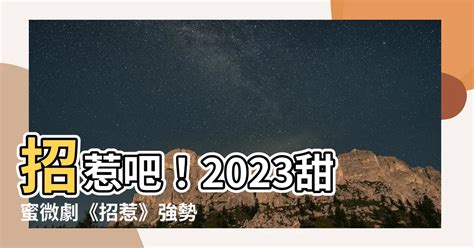 招惹 2023|招惹